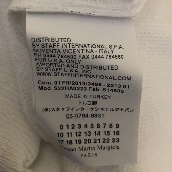 MM6 Maison Martin Margiela Cotton Designer Sweater - Picture 6 of 8
